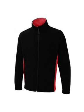 Two Tone Full Zip Fleece Jacket