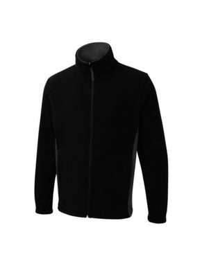 Two Tone Full Zip Fleece Jacket